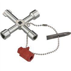 KNIPEX chiave universale per armadi elettrici, versione lunga