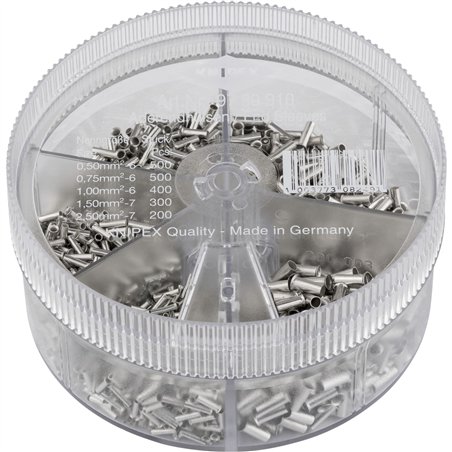 KNIPEX assortimento non isol. capicorda