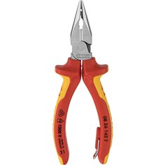 KNIPEX pinza combinata a punta con anello di fissaggio