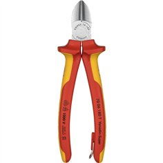 KNIPEX tronchese laterale con anello di fissaggio