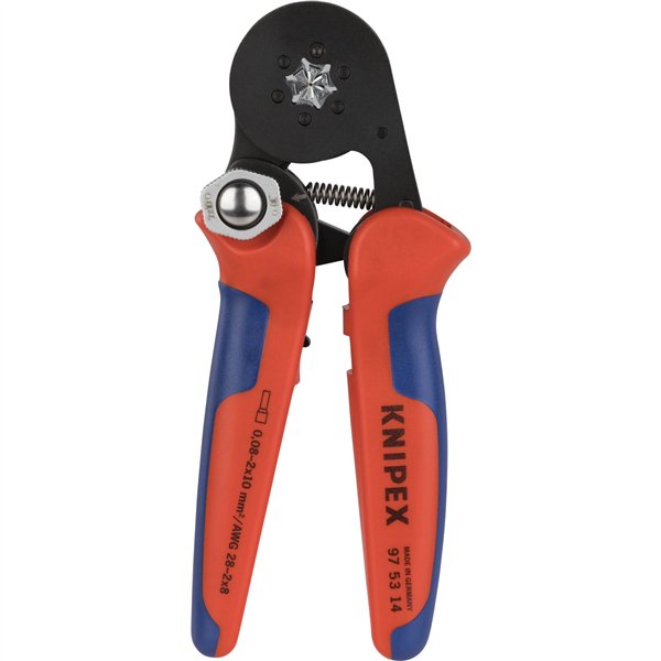 KNIPEX Pinza per terminali a bussola regolaz. automatica
