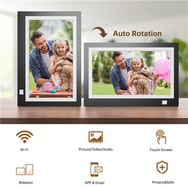 Kodak RWF-116B WiFi nero/bianco