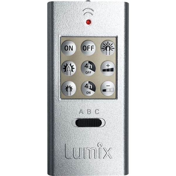 Krinner Superlight Bavaria Mini Flame 12pz set avorio