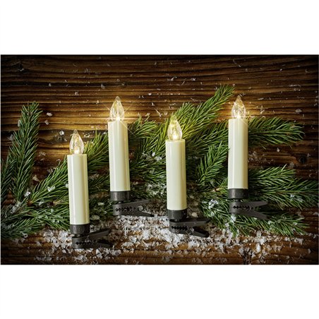 Krinner Basic Mini 10er Basis Set Elfenbein