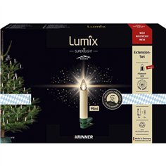 Krinner Superlight Bavaria Mini Flame 6pz set avorio 2