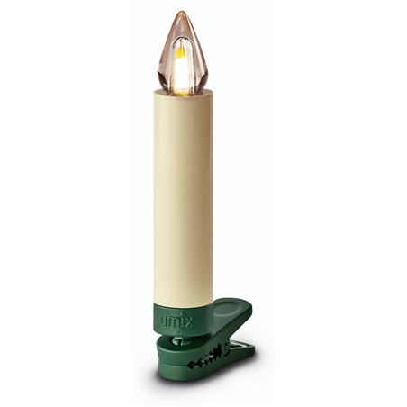 Krinner Superlight Bavaria Mini Flame 6pz set avorio