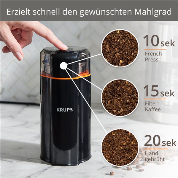 Krups GX 3328 macinino da caffè nero