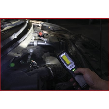 KS Tools lampada portatile da officina, 550 lumen