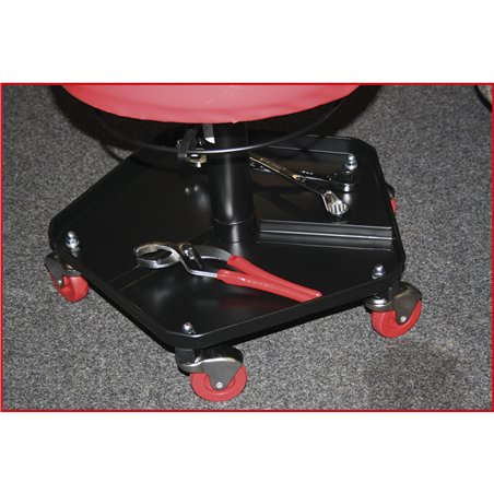 KS Tools Workshop mobile stool / hight adjustable