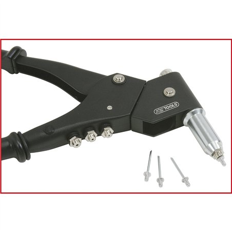 KS Tools Kit rivettatrice manuale, 10 pz.