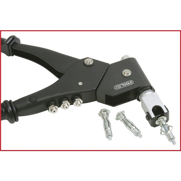KS Tools Kit rivettatrice manuale, 10 pz.