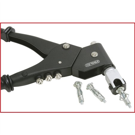 KS Tools Kit rivettatrice manuale, 10 pz.
