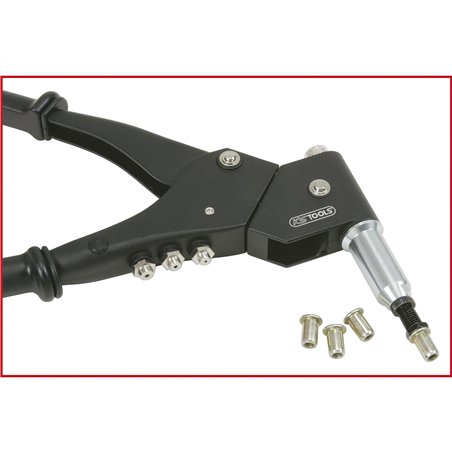 KS Tools Kit rivettatrice manuale, 10 pz.