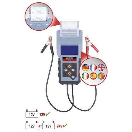 KS Tools 12V   tester per batterie e sistemi di ricarica