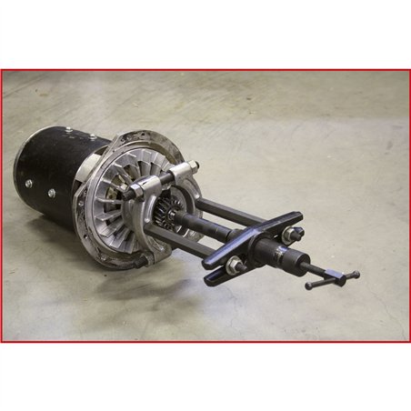 KS Tools set estrattori idraulici,2-u. 3 bracc., 22 pz.