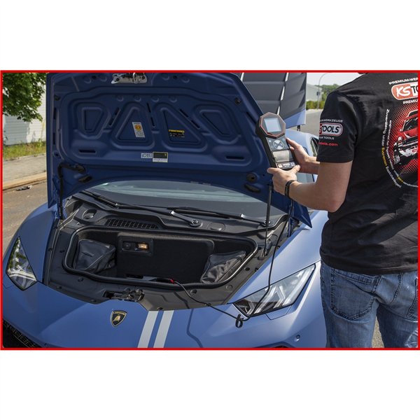 KS Tools 12V / 24V    tester per batterie e sistemi di ricarica