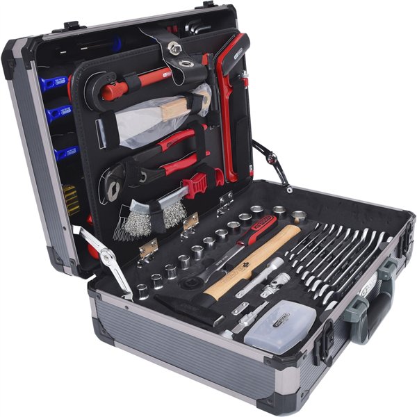 KS Tools 1/4 +1/2  valigetta utensili per sanitari, 95 pz.