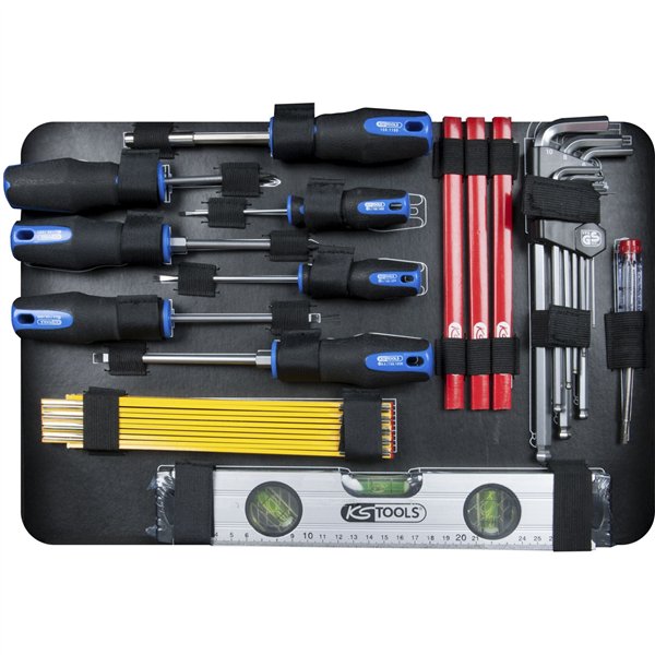 KS Tools 1/4 +1/2  valigetta utensili per sanitari, 95 pz.