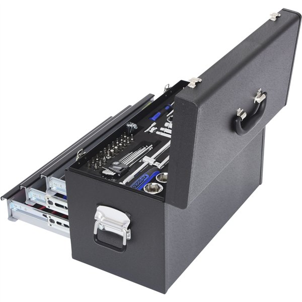 KS Tools 1/4 +1/2  CHROMEplus set utensili universali, 99 pz