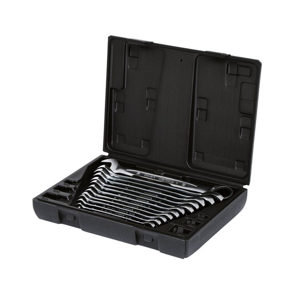 KS Tools GEARplus 12 pz. chiavi ad anello a cricchetto