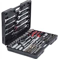 KS Tools 1/4 +1/2  serie di chiavi a bussola 82 pz. 911.0682