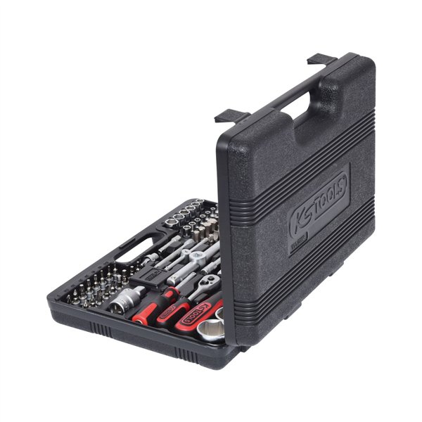 KS Tools 1/4 +1/2  serie di chiavi a bussola 82 pz. 911.0682