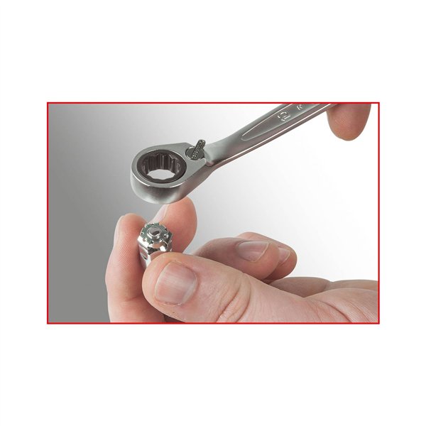 KS Tools GEARplus serie chiavi a cricco combin. rev. 503.4666