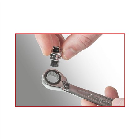 KS Tools GEARplus serie chiavi a cricco combin. rev. 503.4666