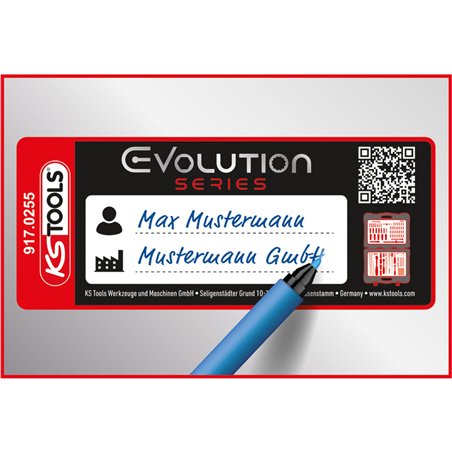 KS Tools 1/4 +3/8 +1/2  Steck- schlüssel Satz 255-tlg.