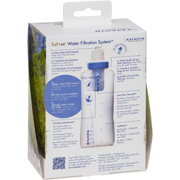 Katadyn BeFree filtro 0,6L borraccia