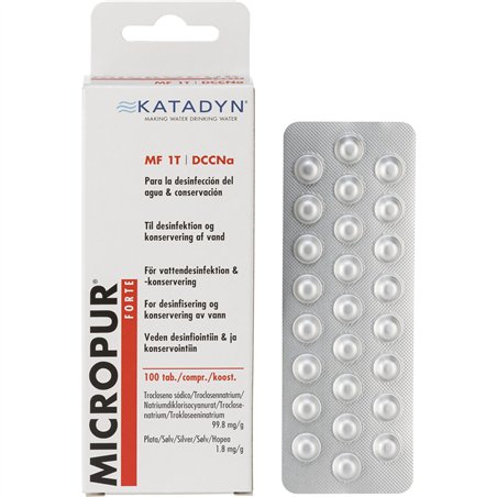 Katadyn Micropur Forte MF 1T 100 pz.