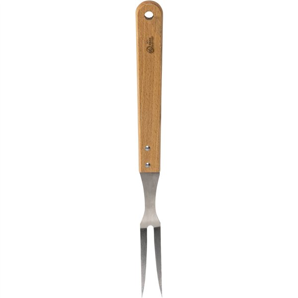 Laguiole Jean Dubost Barbecue forchetta con manico di legno