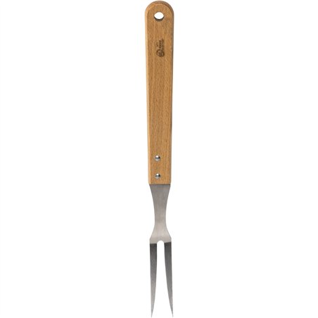 Laguiole Jean Dubost Barbecue forchetta con manico di legno