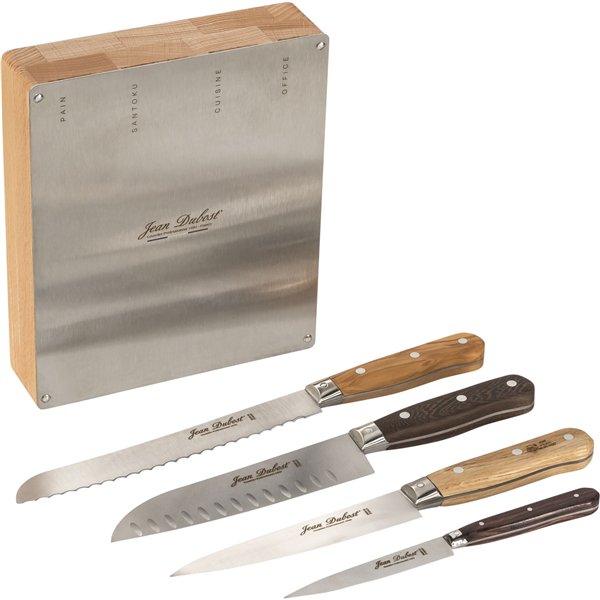 Laguiole Jean Dubost coltelli da cucina set 4 pz.