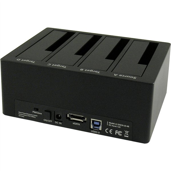 LC-Power LC-DOCK-U3-4B HDD docking station