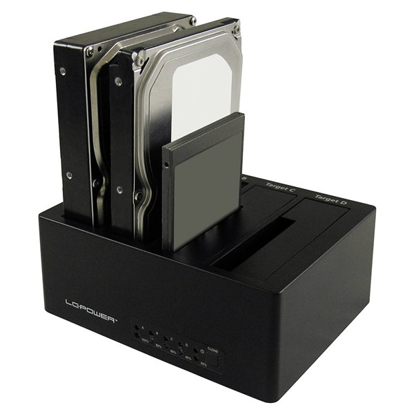 LC-Power LC-DOCK-U3-4B HDD docking station