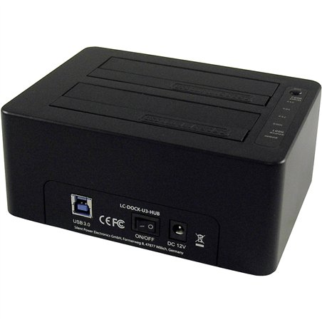 LC-Power LC-DOCK-U3-HUB HDD docking station