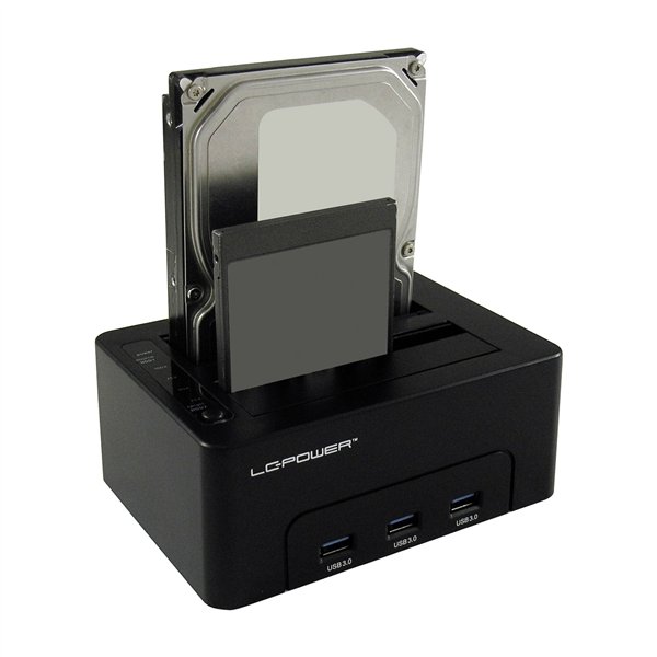 LC-Power LC-DOCK-U3-HUB HDD docking station