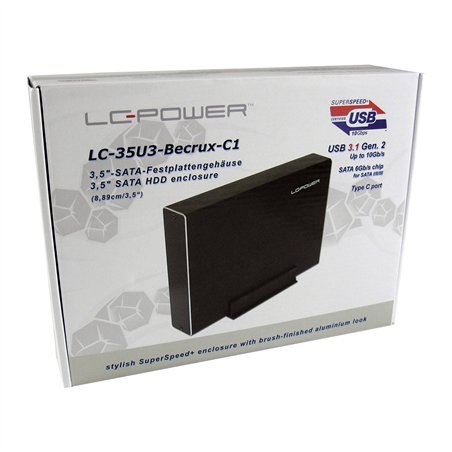 LC-Power LC-35U3-Becrux-C1 USB 3.1  Tipo C / 3,5  SATAIII