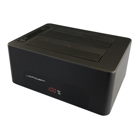 LC-Power LC-DOCK-U3-V HDD Docking con funzione copia