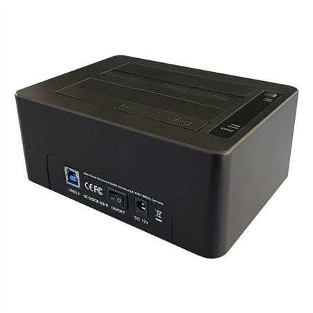 LC-Power LC-DOCK-U3-V HDD Docking con funzione copia