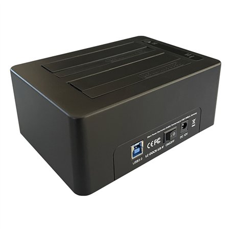 LC-Power LC-DOCK-U3-V HDD Docking con funzione copia