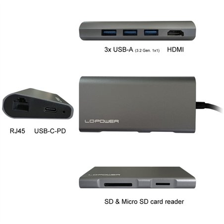 LC-Power LC-HUB-C-MULTI-5