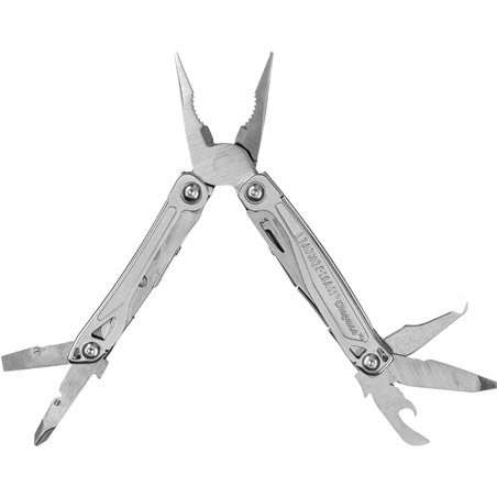 Leatherman attr.multif. Wingman nero/argento (x14)
