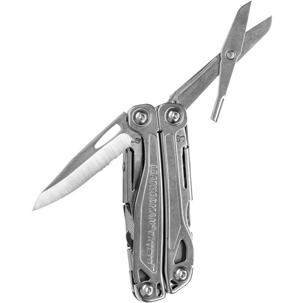 Leatherman attr.multif. Wingman nero/argento (x14)