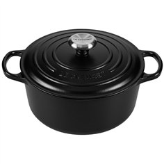 Le Creuset Signature casseruola roton. 24 cm nero