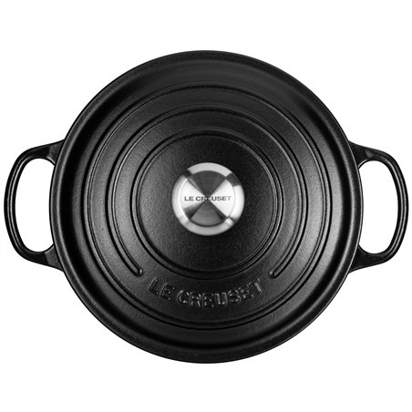 Le Creuset Signature casseruola roton. 24 cm nero