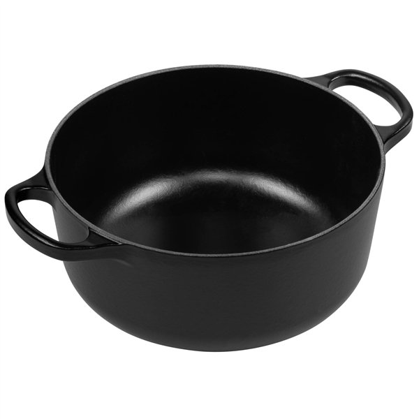 Le Creuset Signature casseruola roton. 20 cm nero