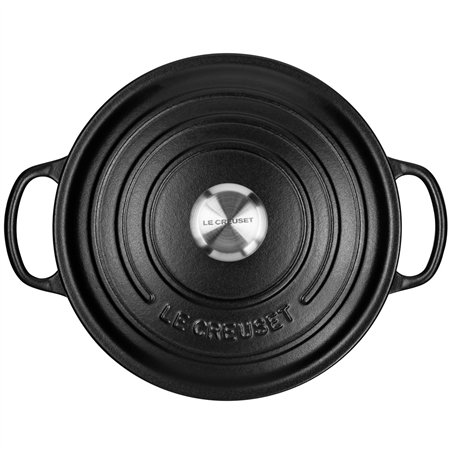 Le Creuset Signature casseruola roton. 20 cm nero