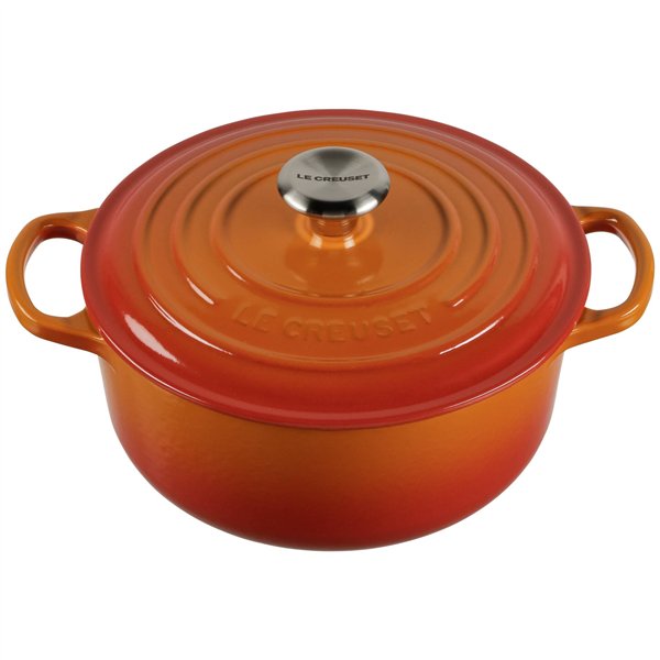Le Creuset Signature casseruola roton. 20 cm arancio